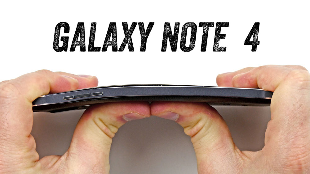 Samsung Galaxy Note 4 también se dobla como se muestra en el video