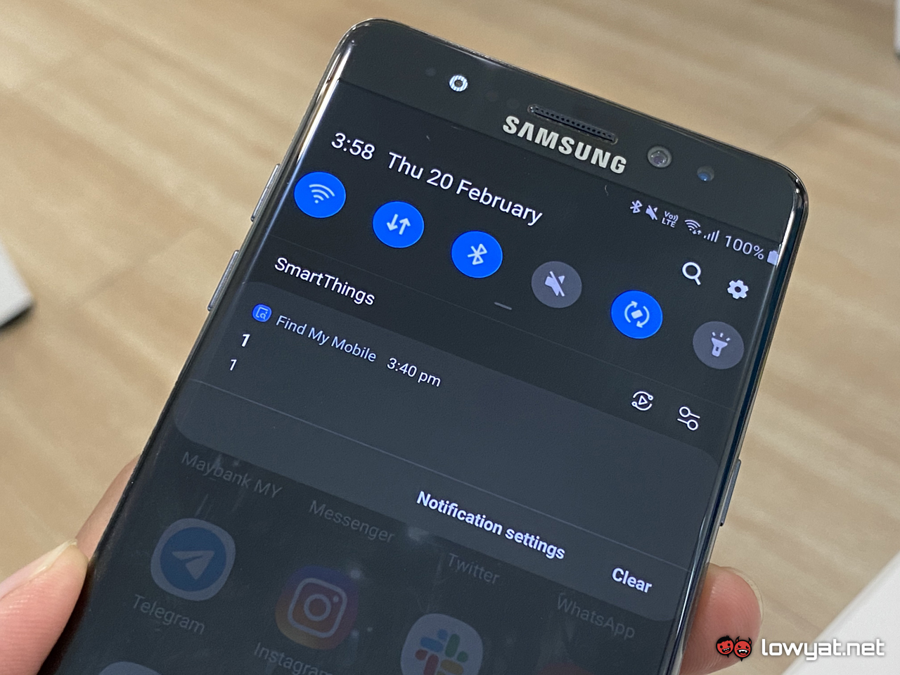 Samsung llega a los teléfonos Galaxy en todo el mundo con una extraña notificación push (ACTUALIZACIÓN)