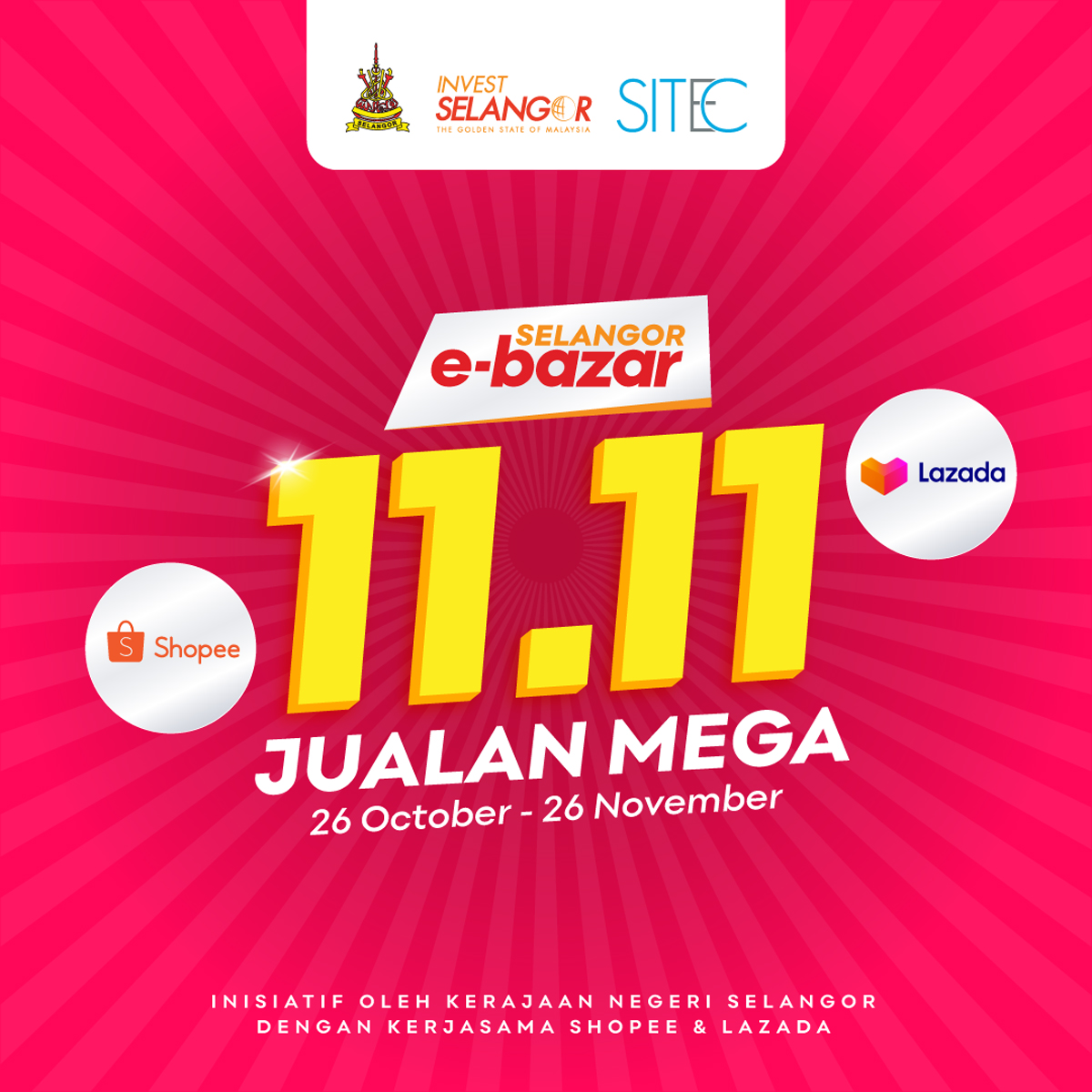 Selangor Govt E-Bazar Mega campaña de ventas