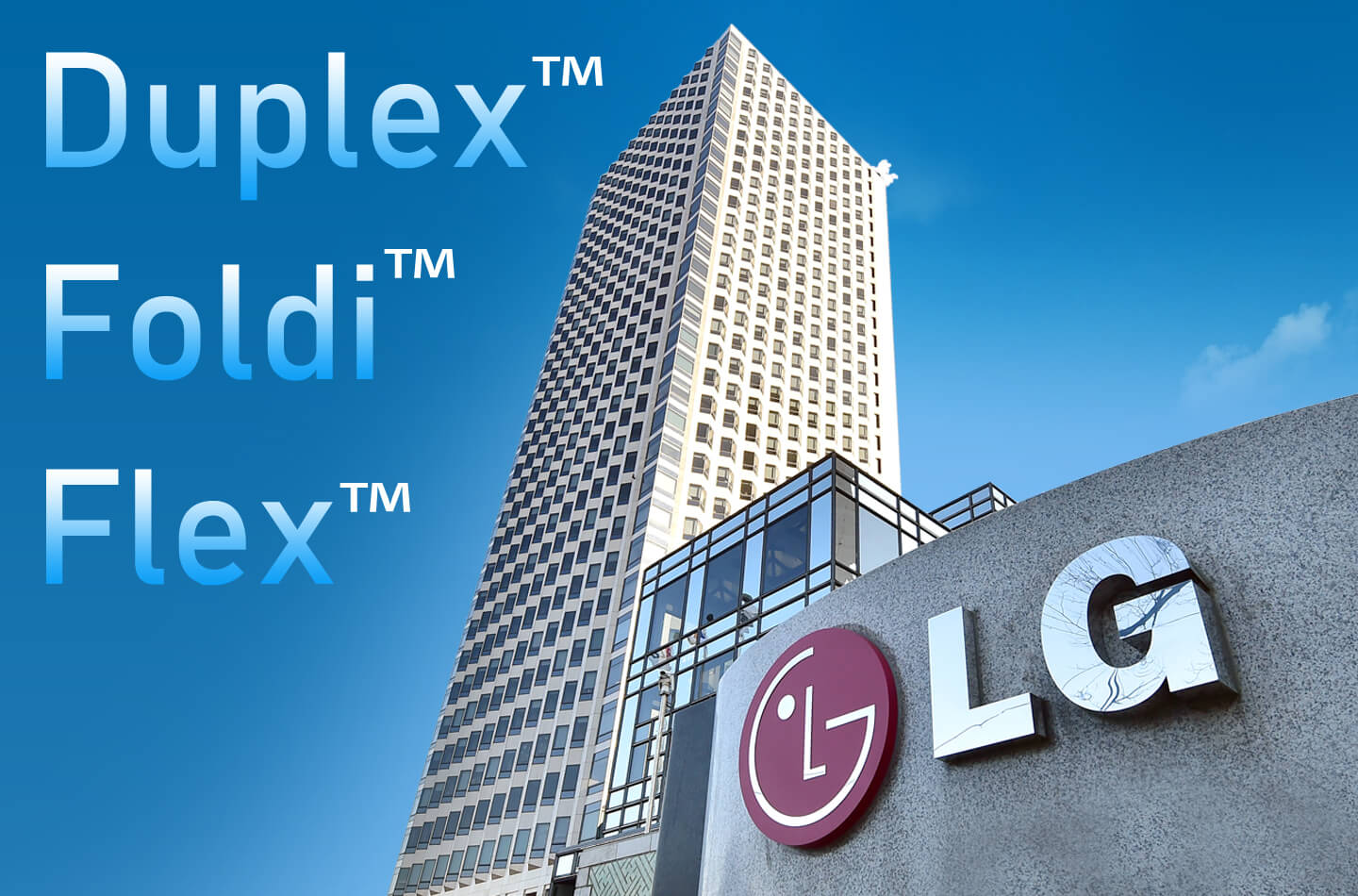 Smartphones plegables LG Flex, Foldi y Duplex