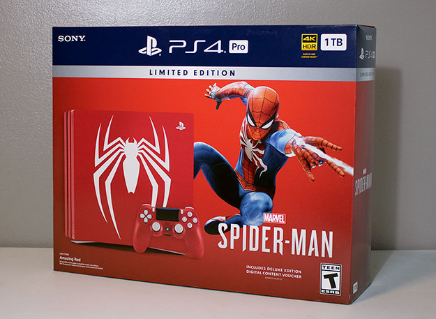Sony PlayStation 4 Pro 1TB Marvel Spider-Man