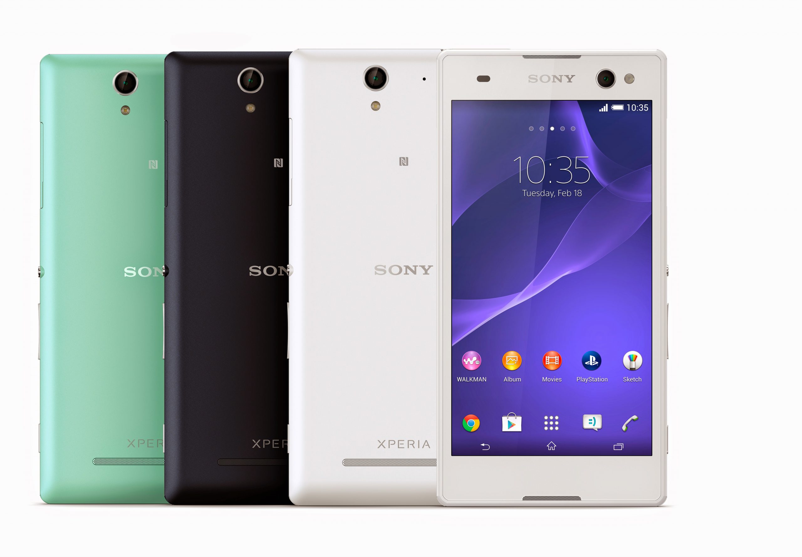 Sony Xperia C3 llega como "el mejor teléfono inteligente para selfies del mundo"