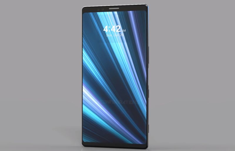 Sony Xperia XZ4 Concept Renderizar superficies de video en línea