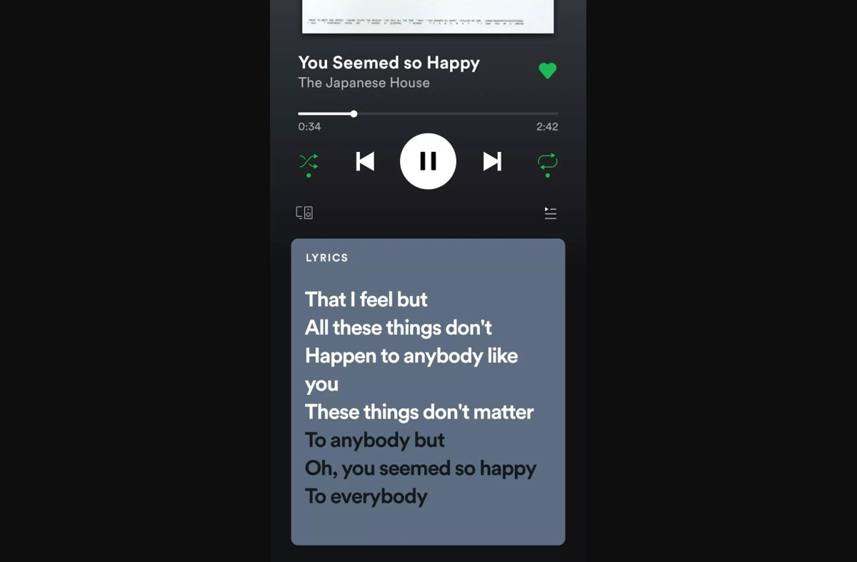 Spotify geeft songteksten in realtime vrij 1