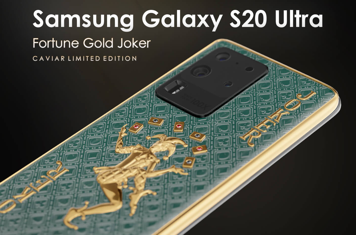 Teléfonos Samsung Galaxy S20 Ultra Limited Edition de Caviar