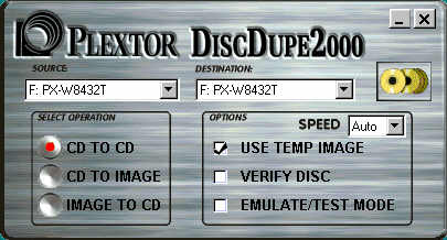 Unidad de CDRW PlexWriter 8/4/32 de Plextor!