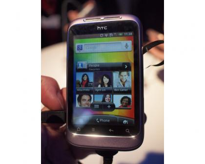 HTC Wildfire S HTC sense