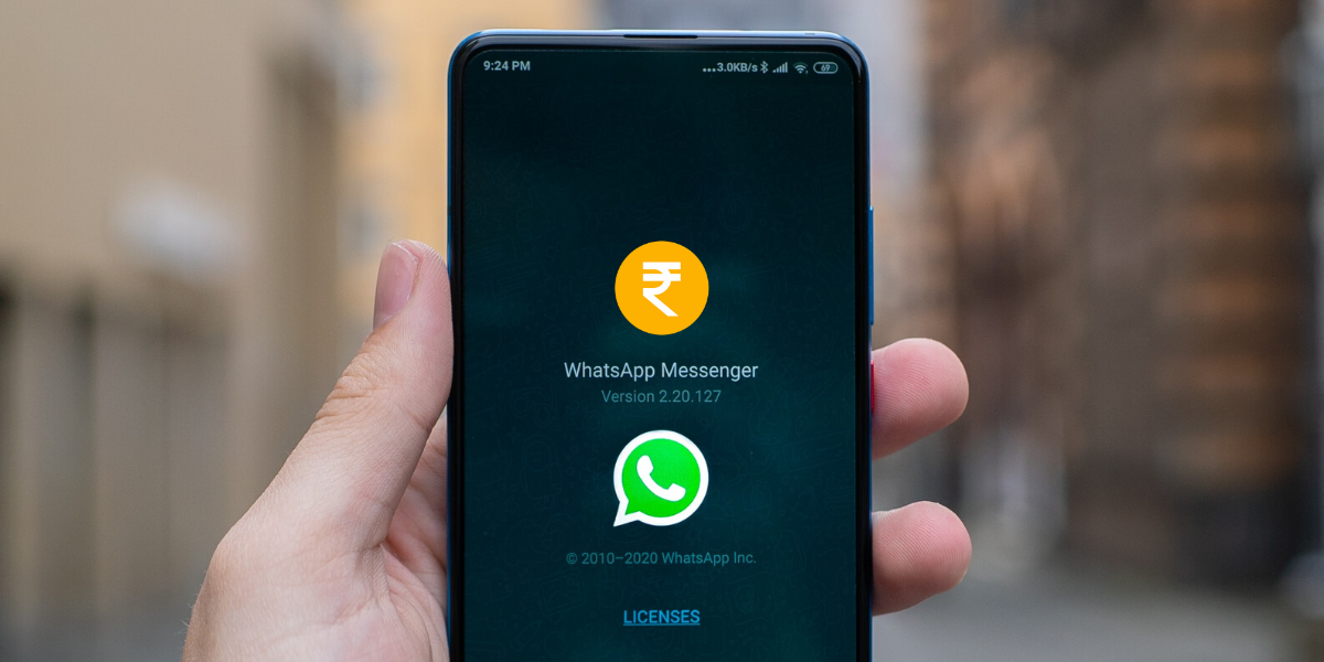 Whatsapp-tegoed samen met Whatsapp Pay