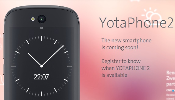 yotaphone 2 lancering