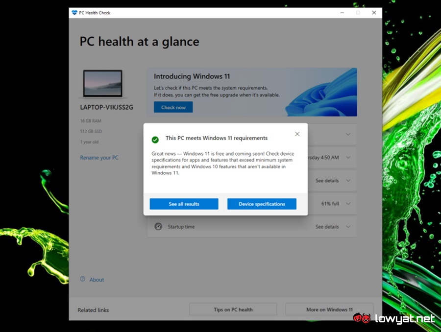 Windows 11 PC Health Check App Is Now Available For Download Once Again