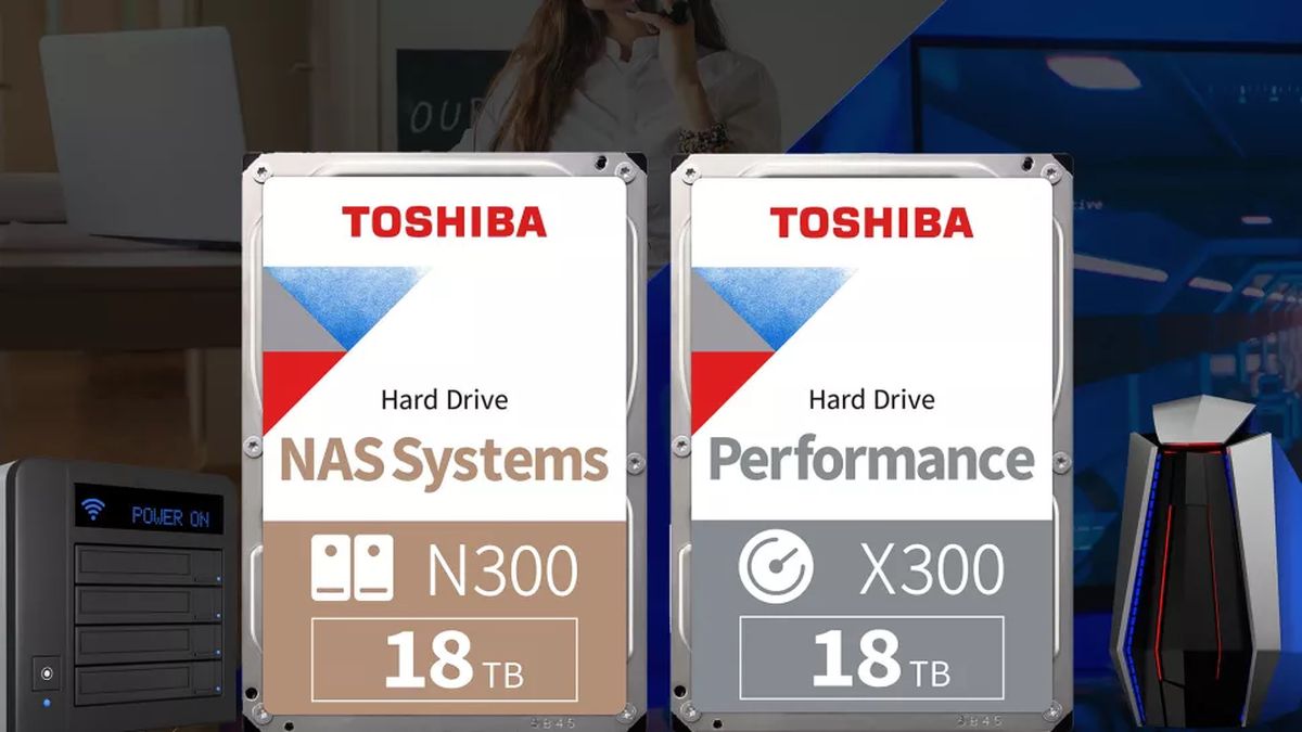 Toshiba Launches Microwave-Assisted 18TB HDDs For Desktops, NAS