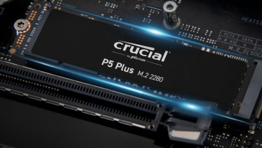 Crucial Officially Enters PCIe 4.0 SSD Market With The P5 Plus