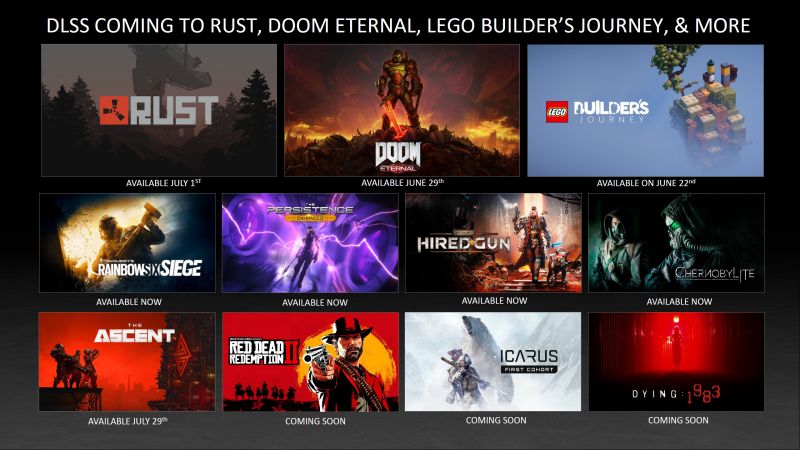 NVIDIA DLSS Now Available For Proton Linux; Support For DOOM Eternal Arriving 29 June
