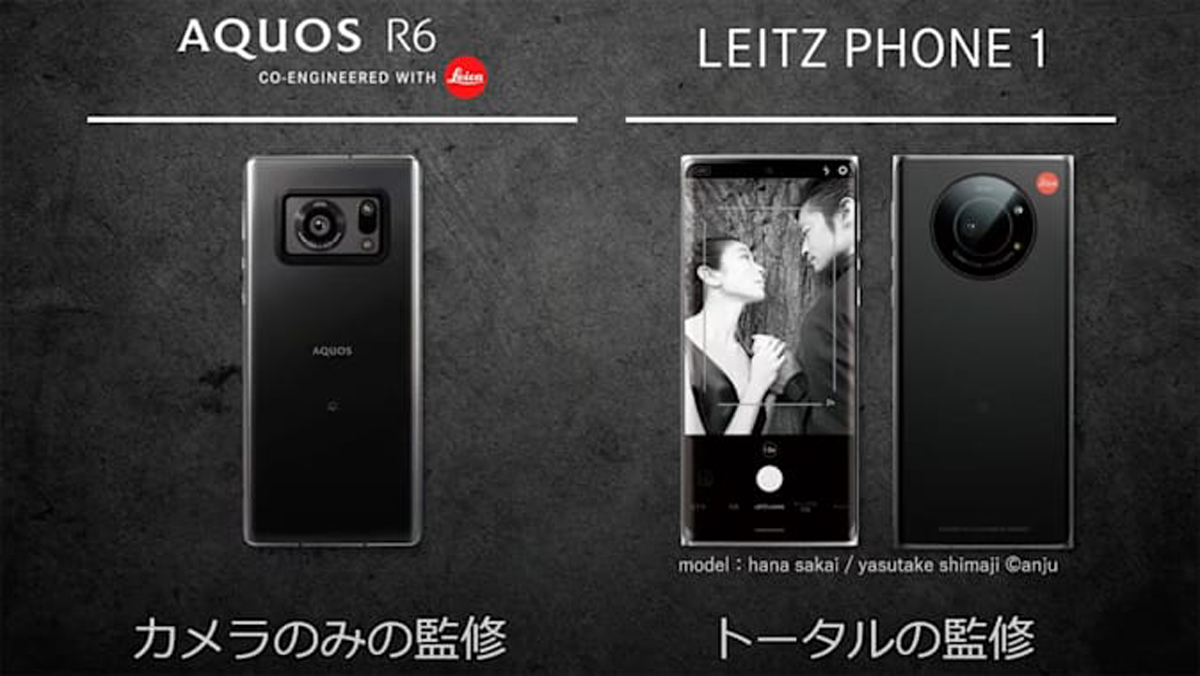 Leica Leitz Telefoon 1 Sharp Aquos R6