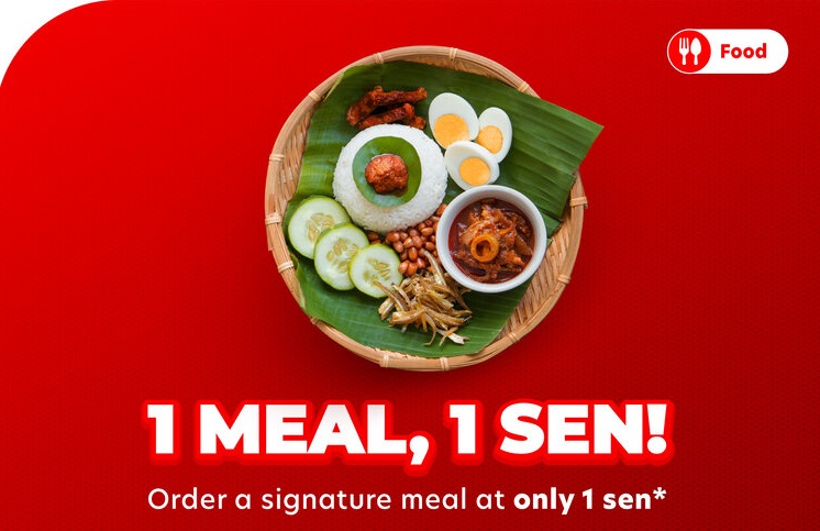 AirAsia Offering Selected Meals For One Sen During Limited Time Promotion