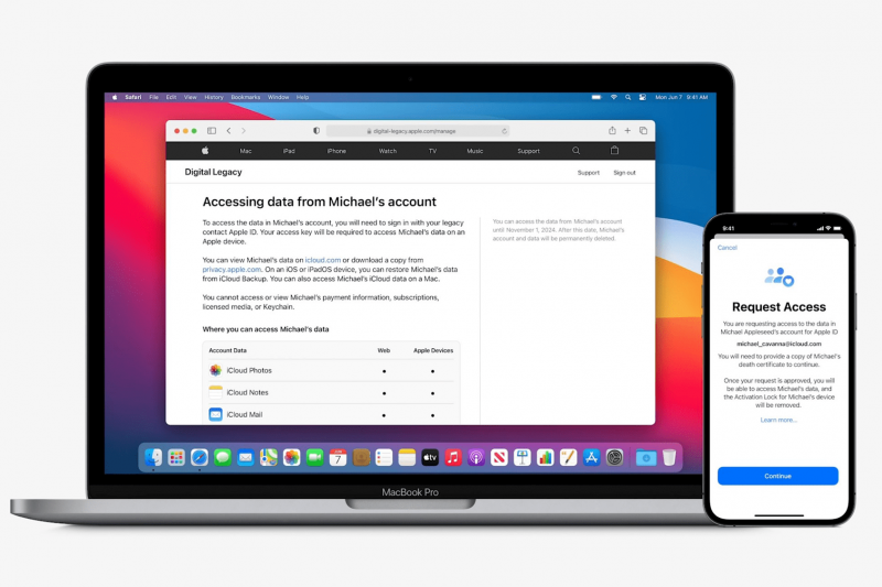 El servicio de legado digital de Apple permite a los usuarios elegir herederos para sus datos de iCloud después de la muerte