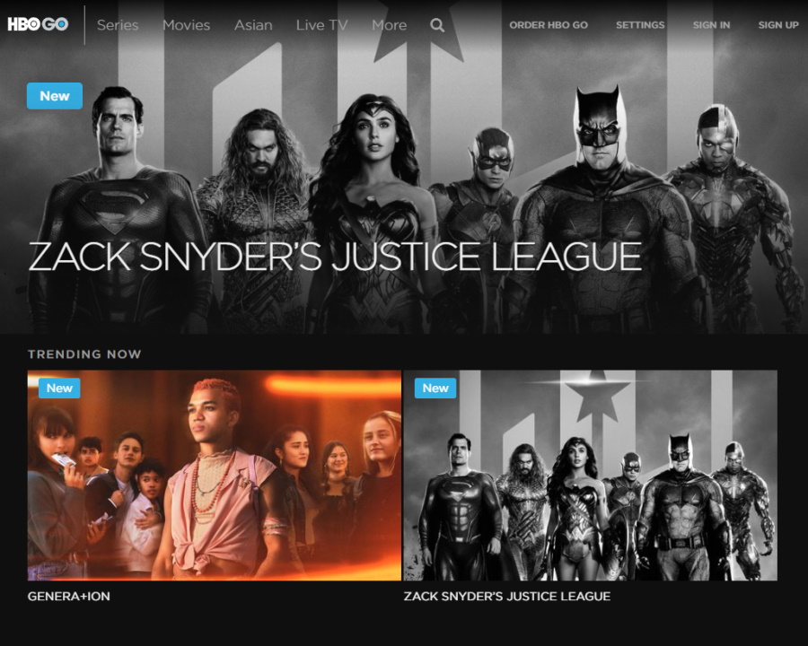 Zack Snyder’s Justice League May Have Broken HBO Go Asia