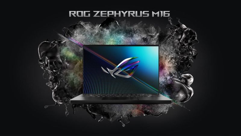 ASUS Launches ROG Zephyrus M16 Laptop With Intel 11th Gen CPU, NVIDIA GeForce RTX 30 Series GPU