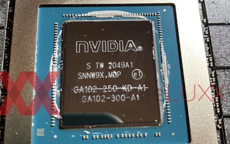 NVIDIA Quietly Rebadges GeForce RTX 3080 Ti GA102-250 GPU To GA102-300 For RTX 3090