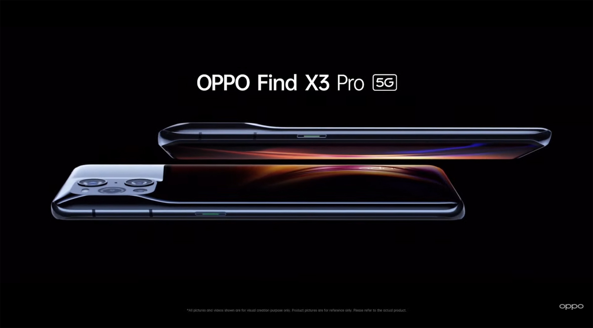 Lanzamiento del teléfono inteligente insignia OPPO Find X3 Pro