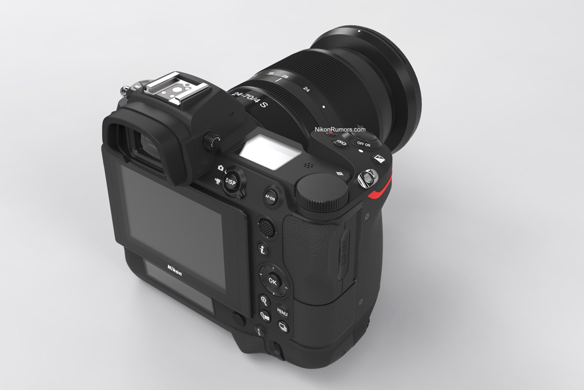 Desarrollo de cámara sin espejo de fotograma completo insignia Nikon Z9