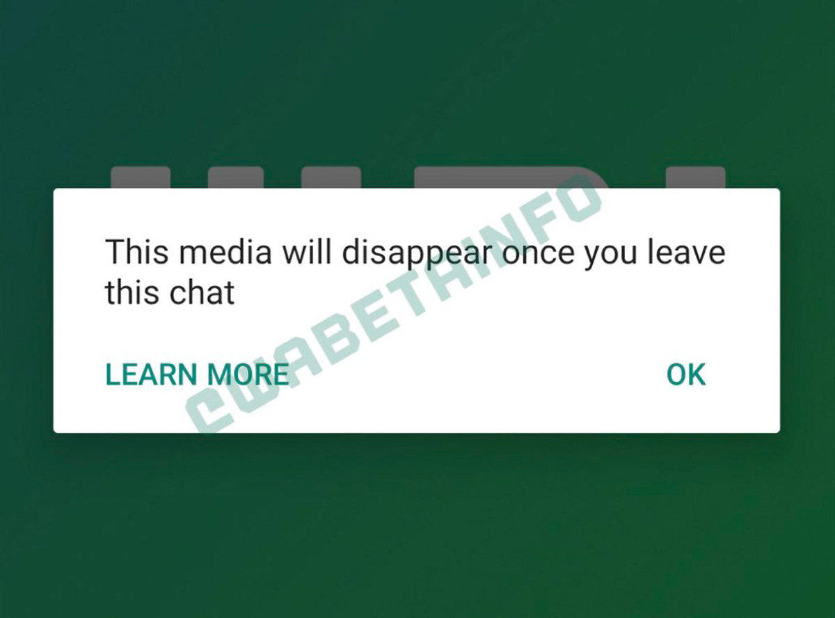 Según se informa, WhatsApp está trabajando en una nueva función de imágenes que desaparecen