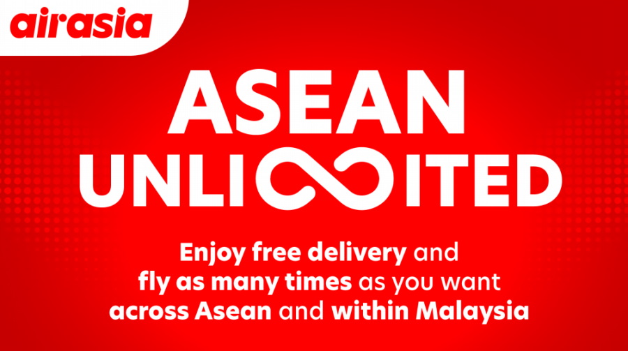 AirAsia Launches ASEAN Unlimited Flight Pass For RM 599; Valid Until March 2022