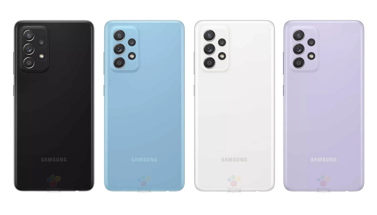 Samsung Galaxy A52 lekt