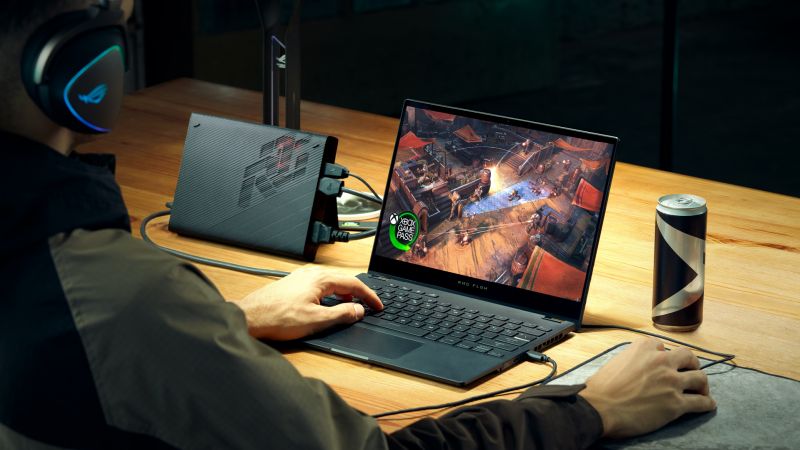 ASUS Announces New ROG Flow X13 Convertible Gaming Laptop And Accompanying ROG XG Mobile eGPU