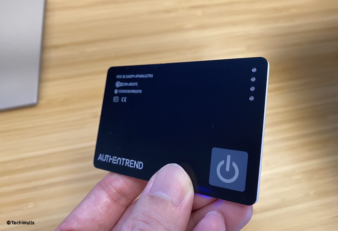 AuthenTrend AT.Wallet Revisión de la billetera de criptomonedas de huellas dactilares: la mejor que puede comprar