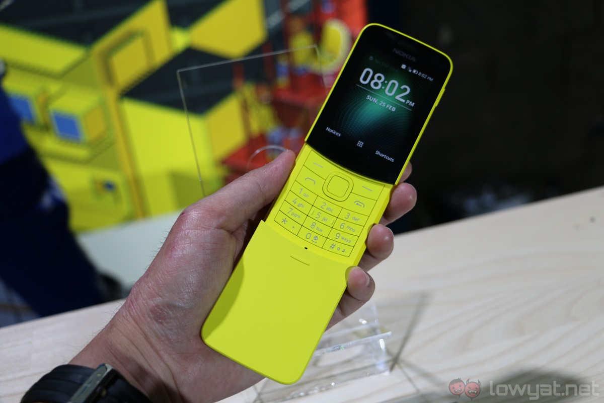 Teléfono con funciones Nokia 8110 HMD Global