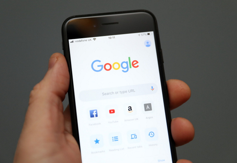 Google zoeken voor mobiel