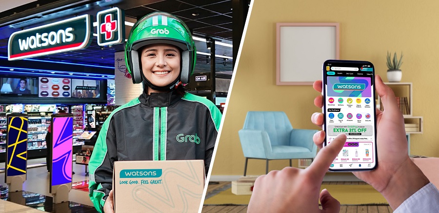 Grab And Watsons Enter Into Partnership That Spans Several Southeast Asian Countries