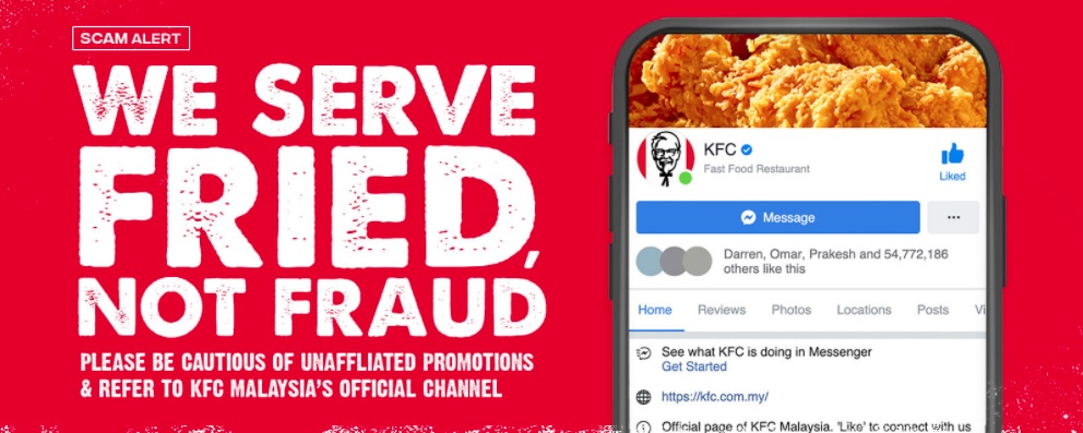 KFC Warns Of Women’s Day Scam That Uses Its Branding