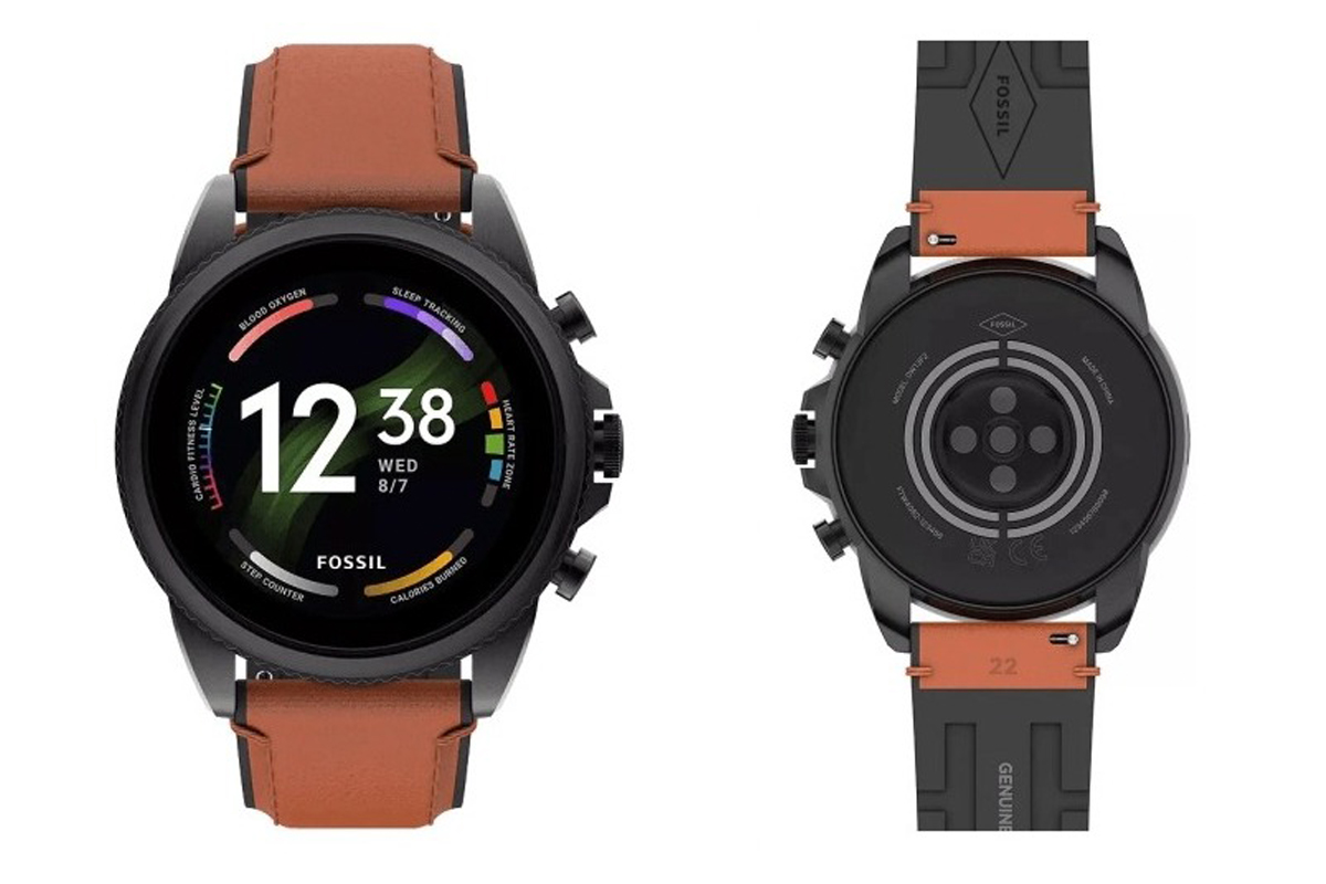 Fossil Gen 6 smartwatches lekken Amazon Wear OS