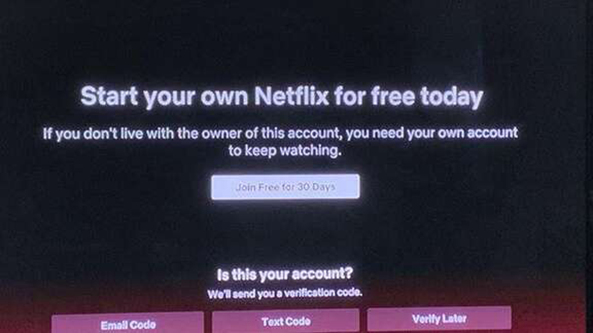 Netflix toma medidas enérgicas para compartir cuentas de hogares que no son del mismo hogar