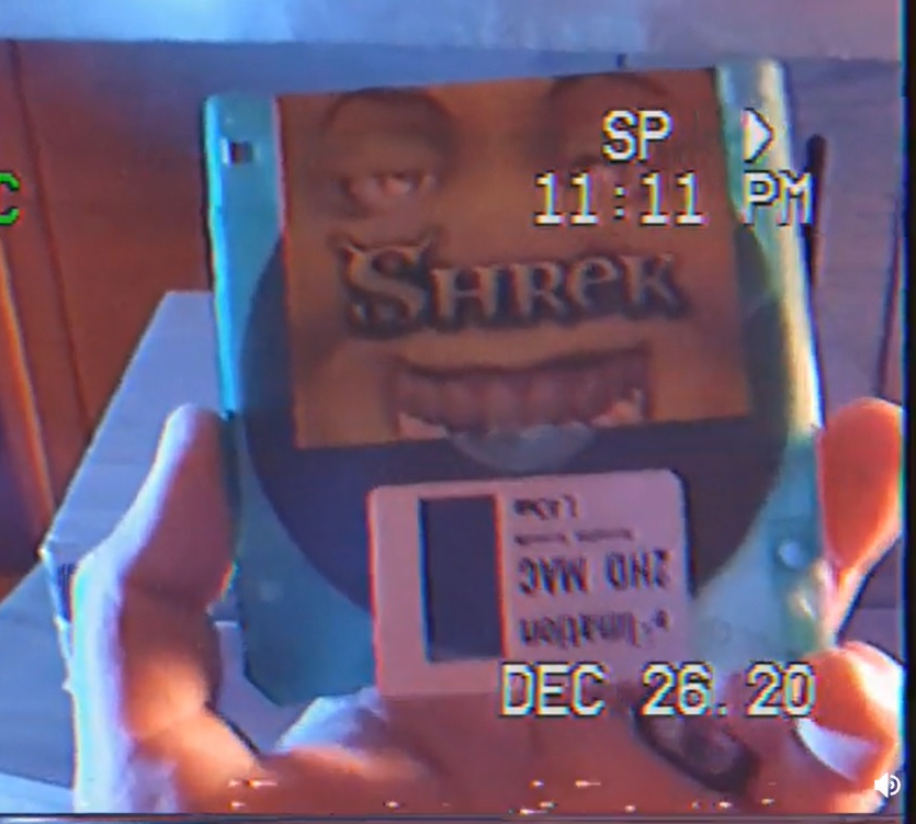 Shrek The Movie Compressed By A Redditor Into A Diskette