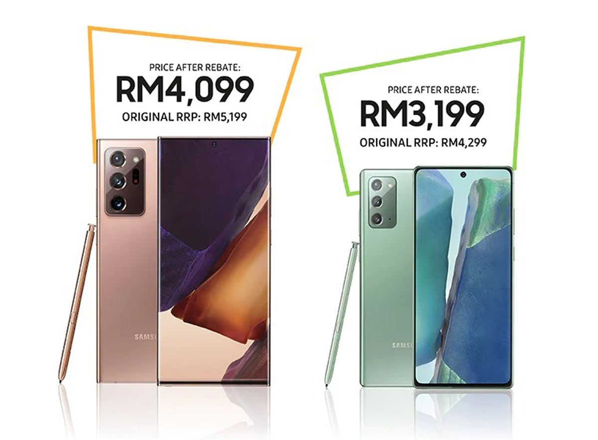 Samsung Galaxy Note20 Series RM1100 Reembolso Malasia