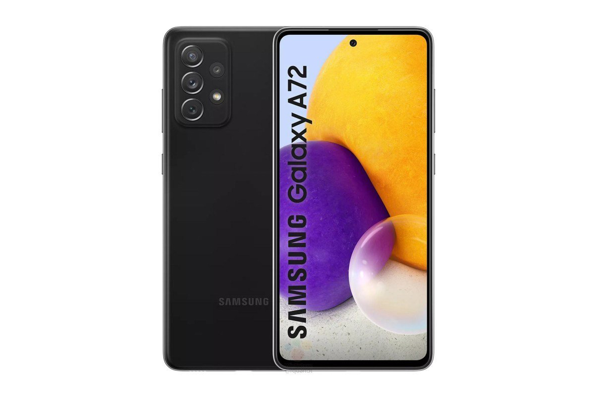 Fugas de especificaciones de diseño del Samsung Galaxy A72