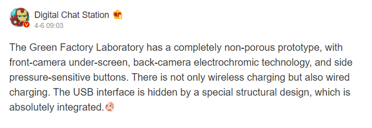 Smartphone sin puerto OPPO con cámaras ocultas