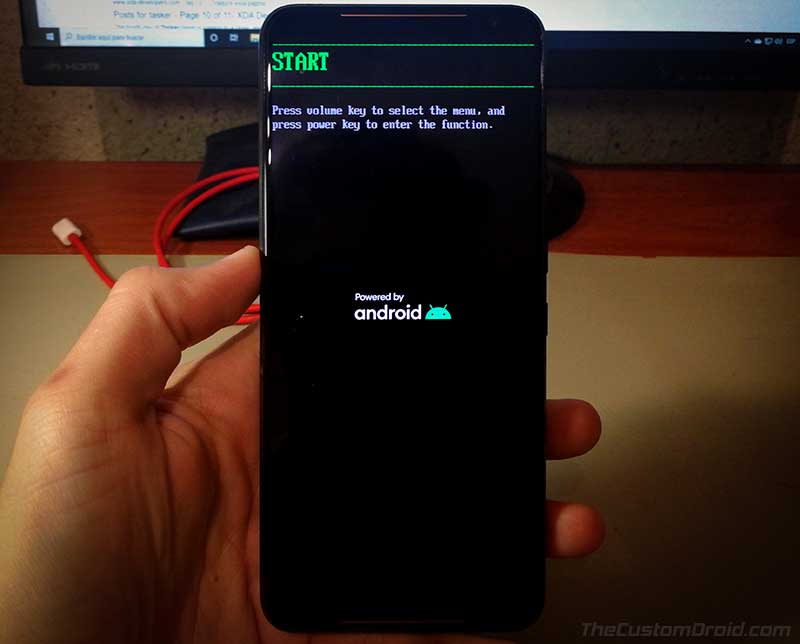 Arranque ROG Phone 3 en modo Fastboot