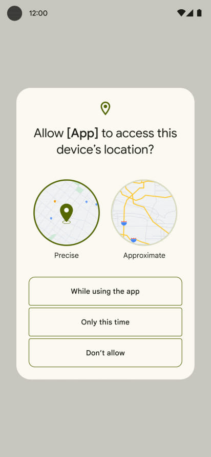 Con la nueva actualización, los usuarios ahora pueden optar por no compartir su ubicación exacta con las aplicaciones.