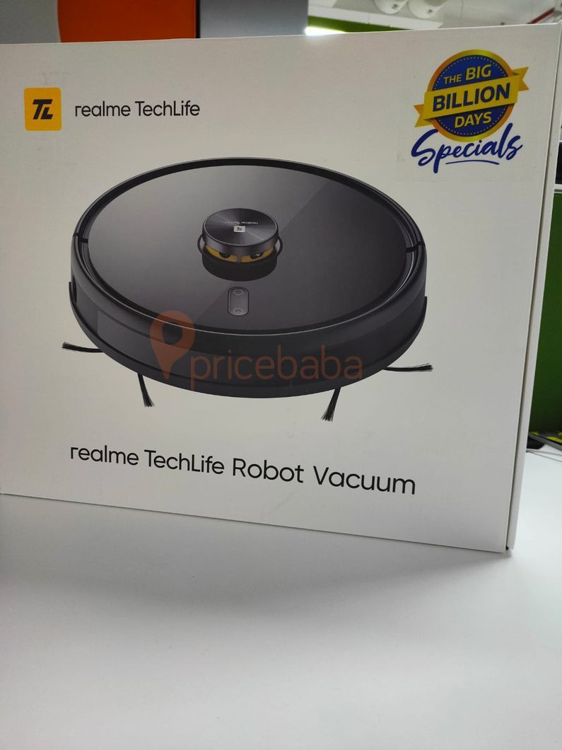 Realme Techlife Robot Vacuüm Retailverpakking