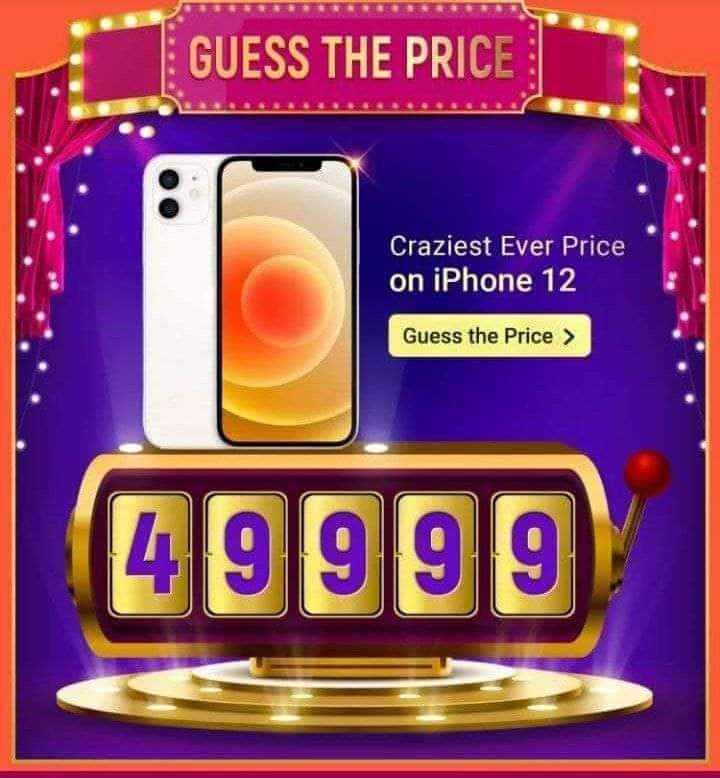 iPhone 12 onder Rs.  50.000 tijdens de Big Billion Days-uitverkoop