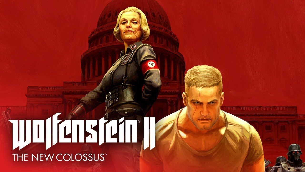 Arte de la portada de Wolfenstein II