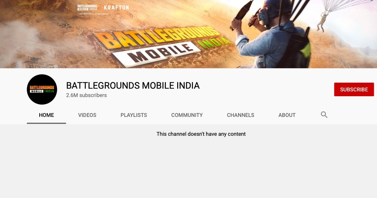 El lanzamiento de Battlegrounds Mobile India parece inminente a medida que PUBG Maker actualiza YouTube ...