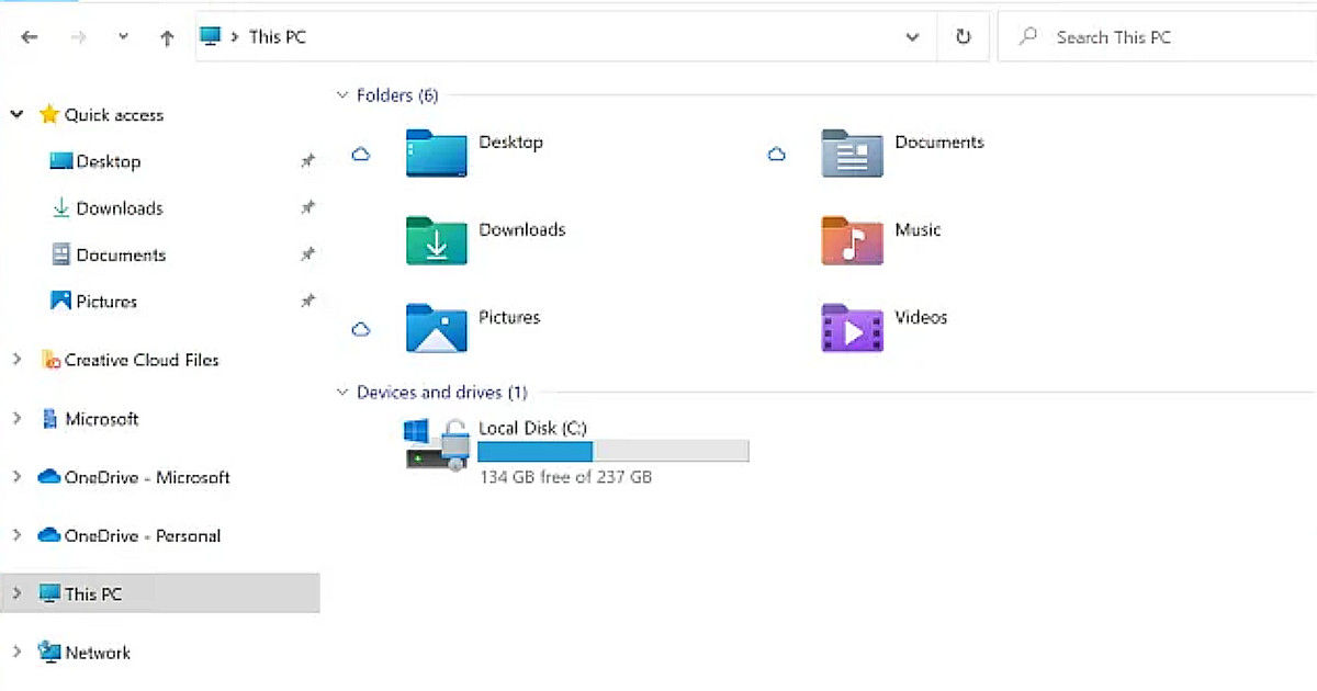 Los iconos del Explorador de Windows 10 se están renovando, así es como lo harán ...