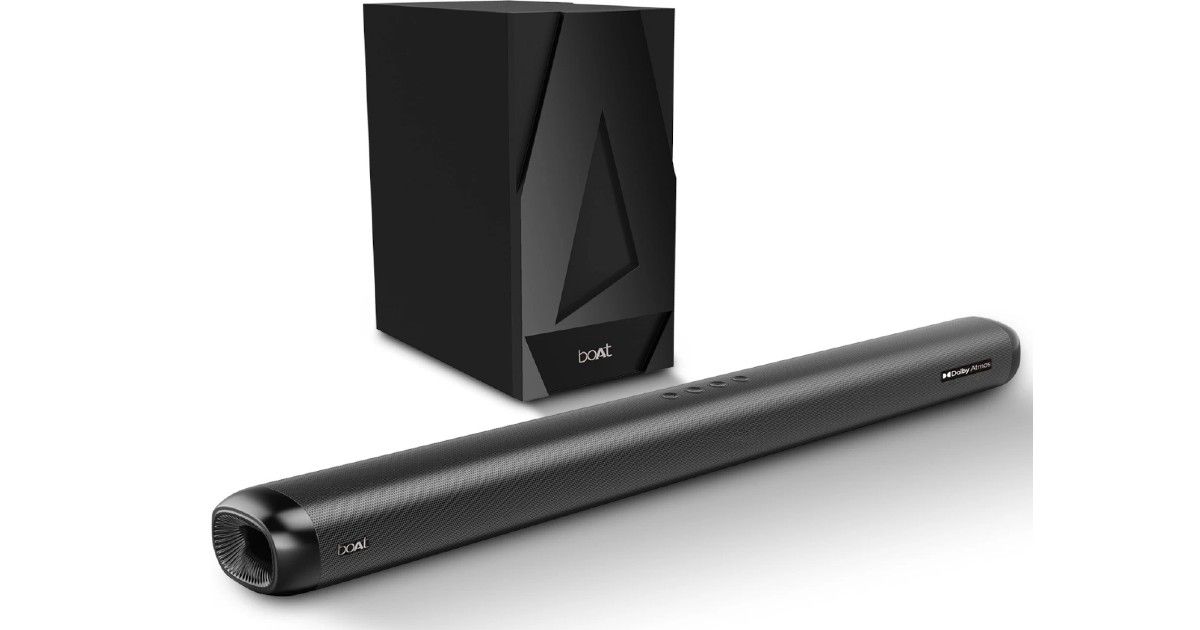 Barra de sonido boAt AAVANTE 4000DA 200W con soporte Dolby Atmos lanzada en ...