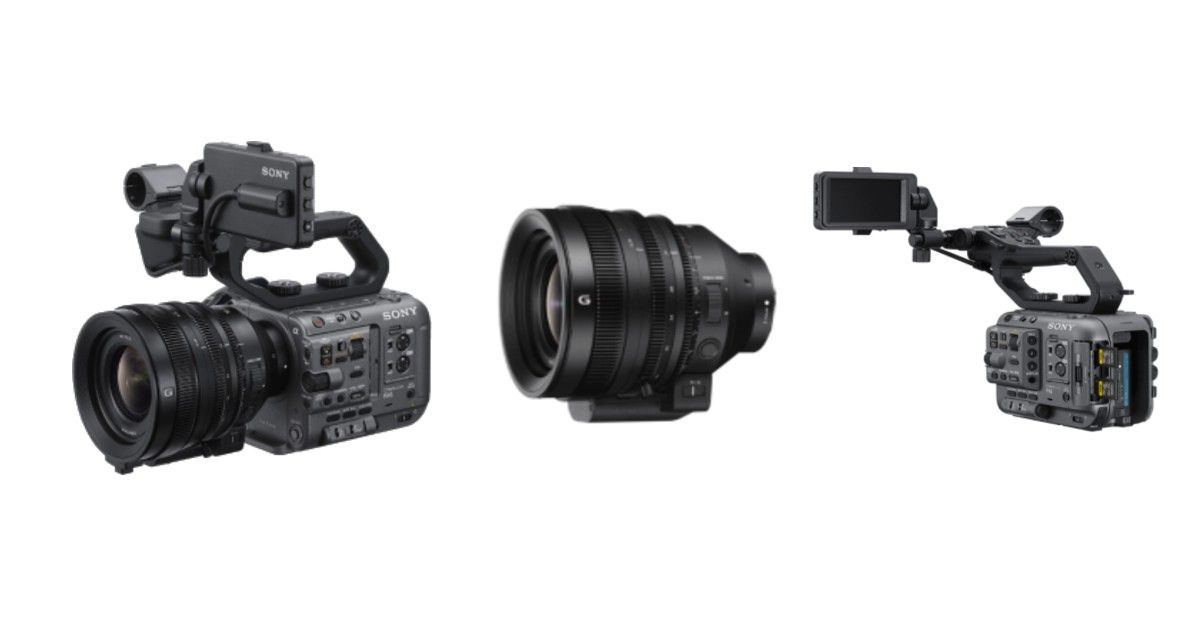 Cámara de cine Sony FX6 de fotograma completo con sensor CMOS de 10.2MP, video 4K ...