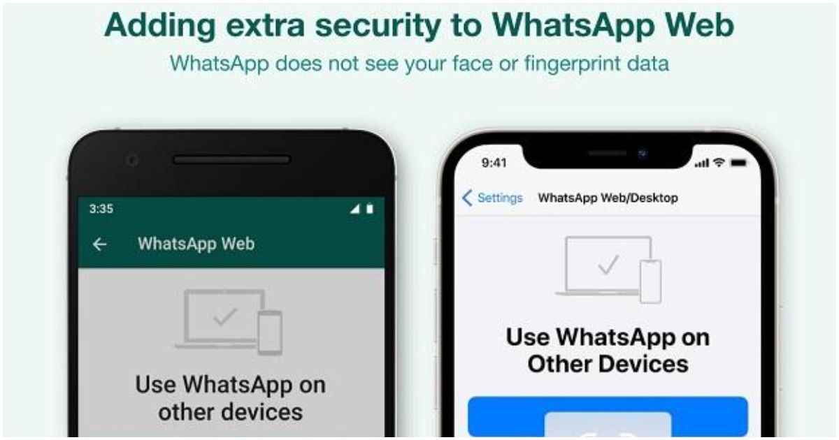 WhatsApp implementa la autenticación biométrica para la aplicación web y de escritorio de WhatsApp